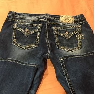 Size 34 miss me easy boot cut